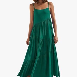 Chic Teal Maxi Dress